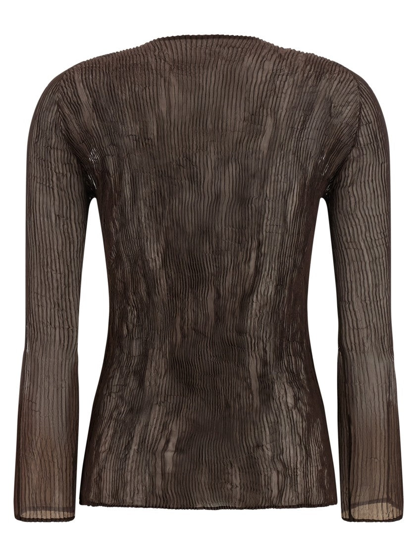 Issey Miyake 'Chiffon Twist 1' Top