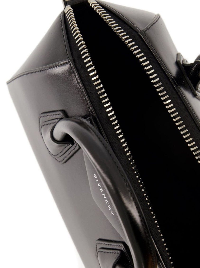 Givenchy Structured Black Leather Bag