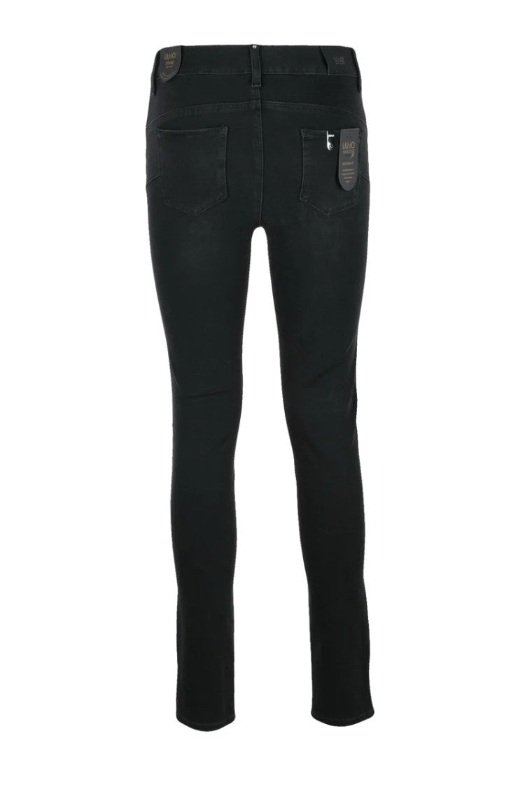 Liu Jo X Isko Black Skinny Denim Jeans