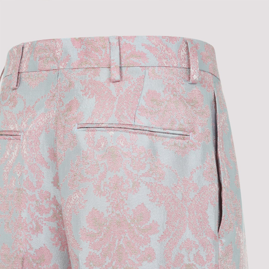 Dries Van Noten Light Blue Acetate Portias Pants