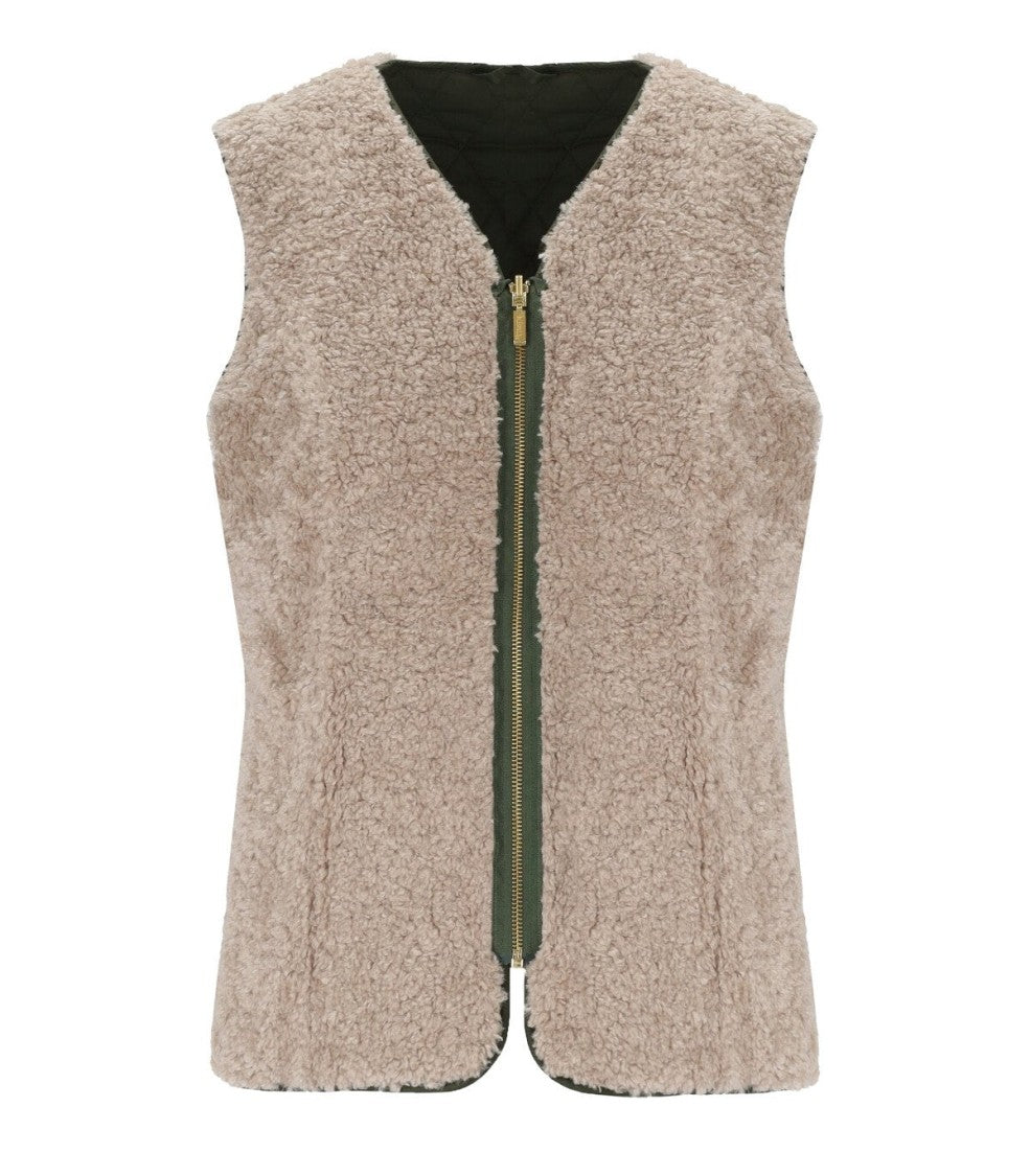 Barbour Markenfield Olive Green Reversible Vest