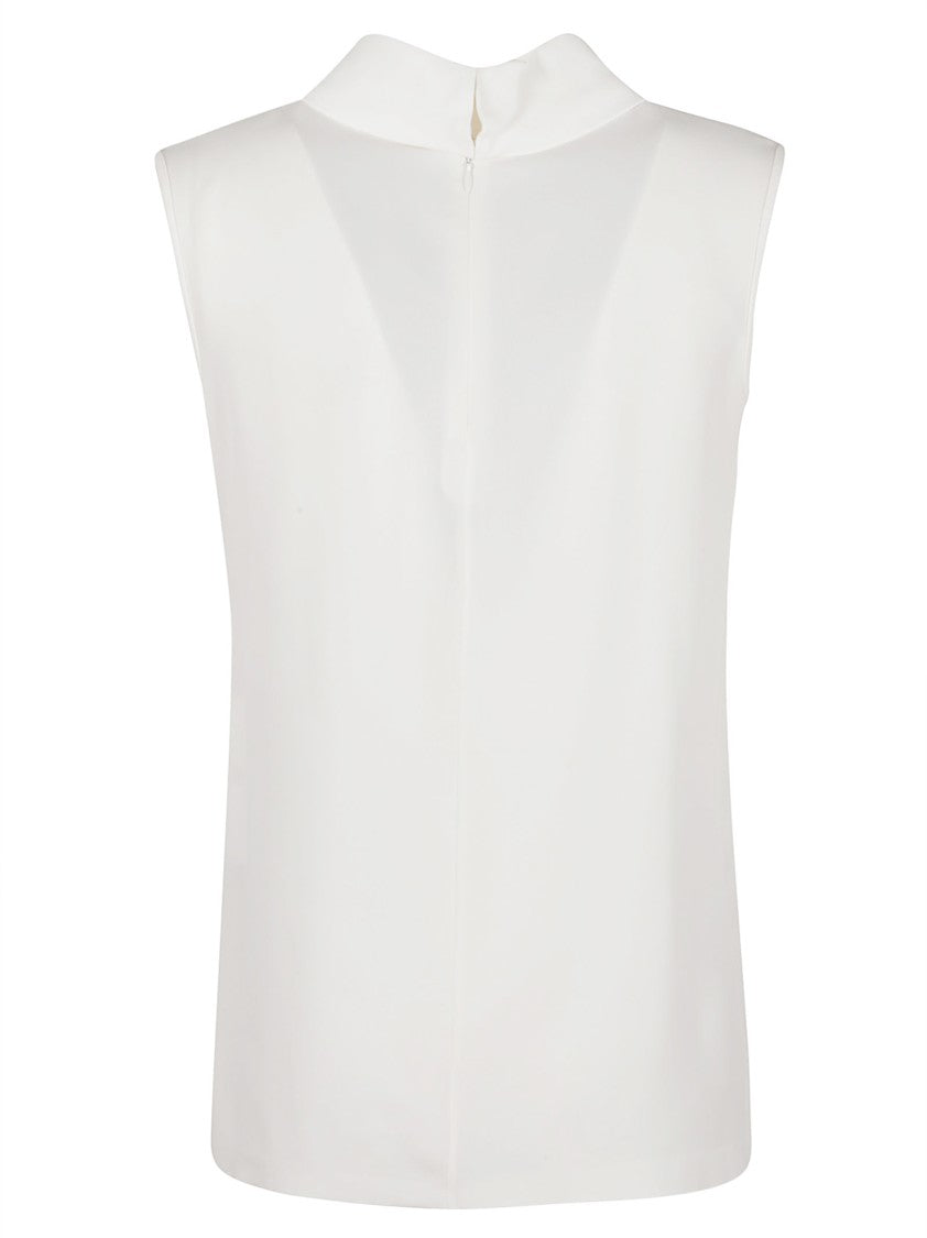 Valentino Silk Boat Neck Top