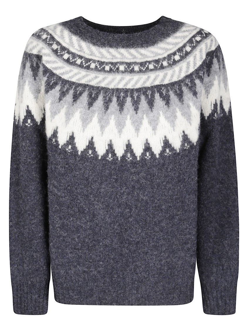 Howlin Maglione Broken Flowers