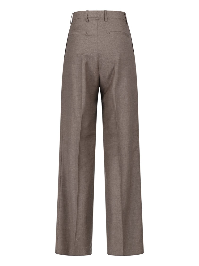 Tagliatore Double-Breasted Virgin Wool Suit With Peaked Lapels