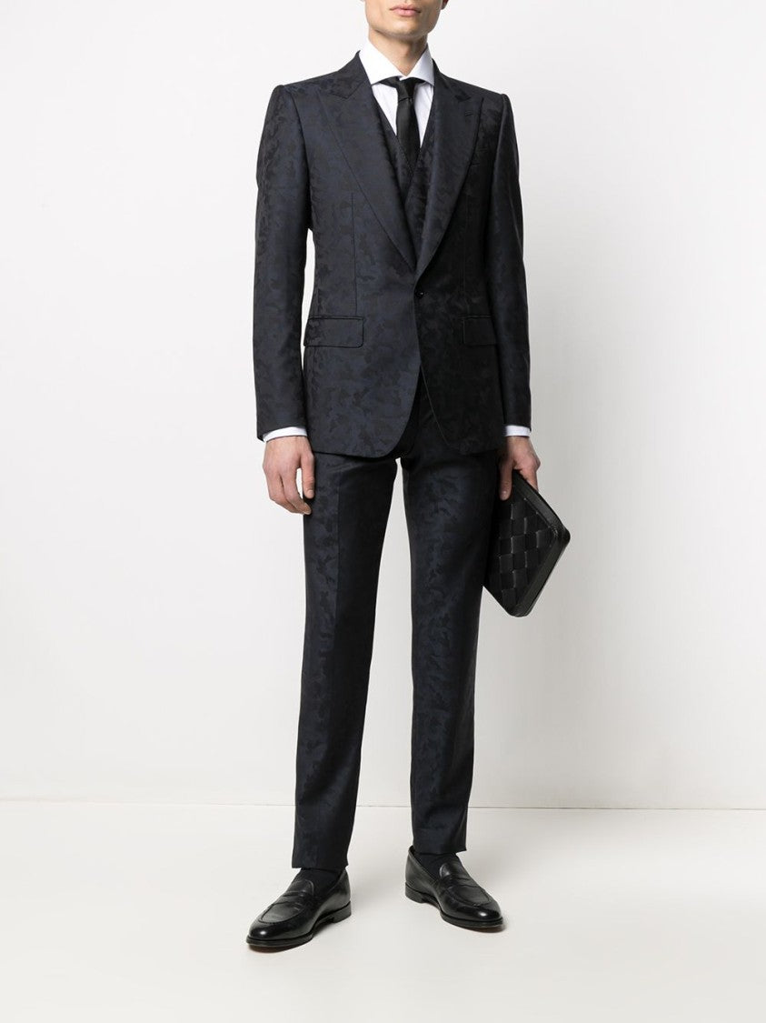 Barba White Floral Shirt