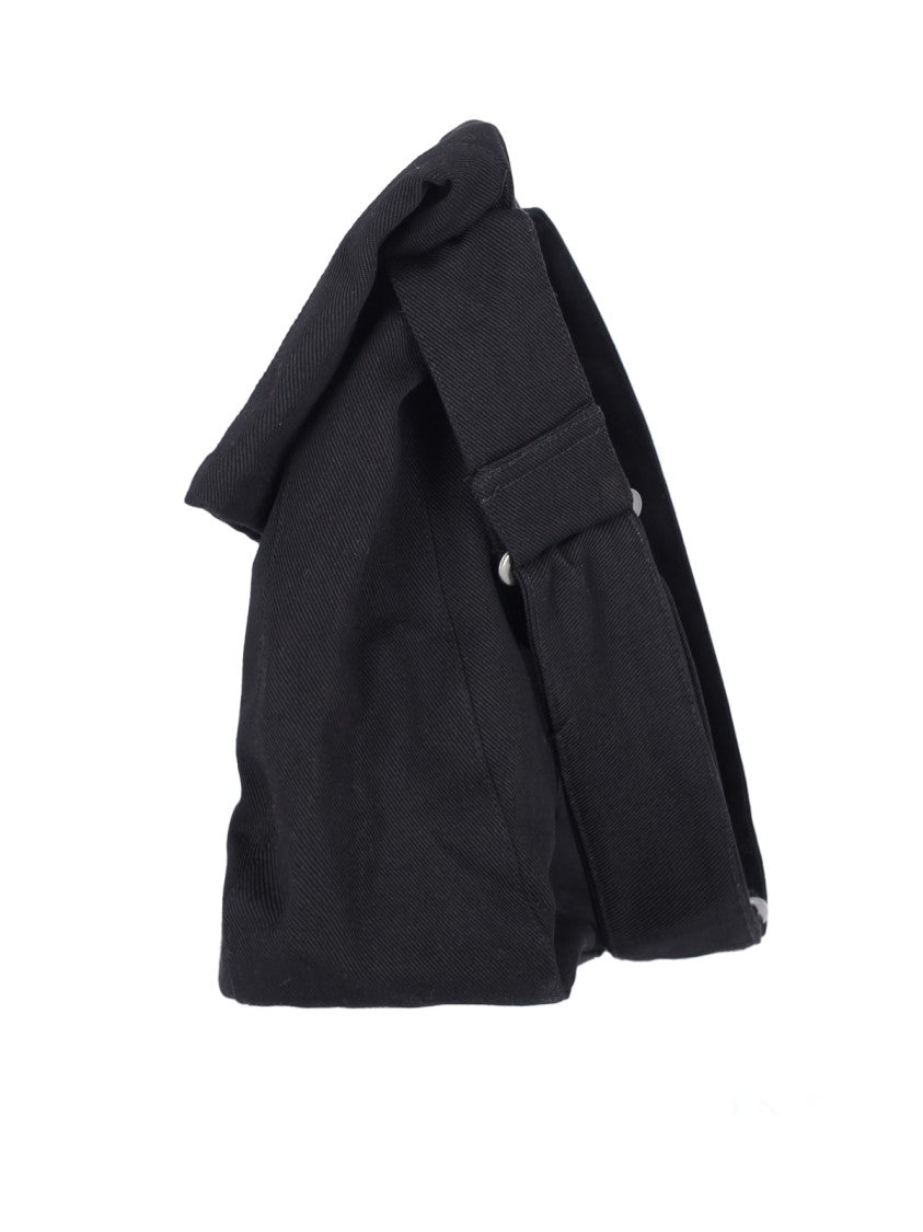 Our Legacy Minimalist Black Bag With Subtle Detailing