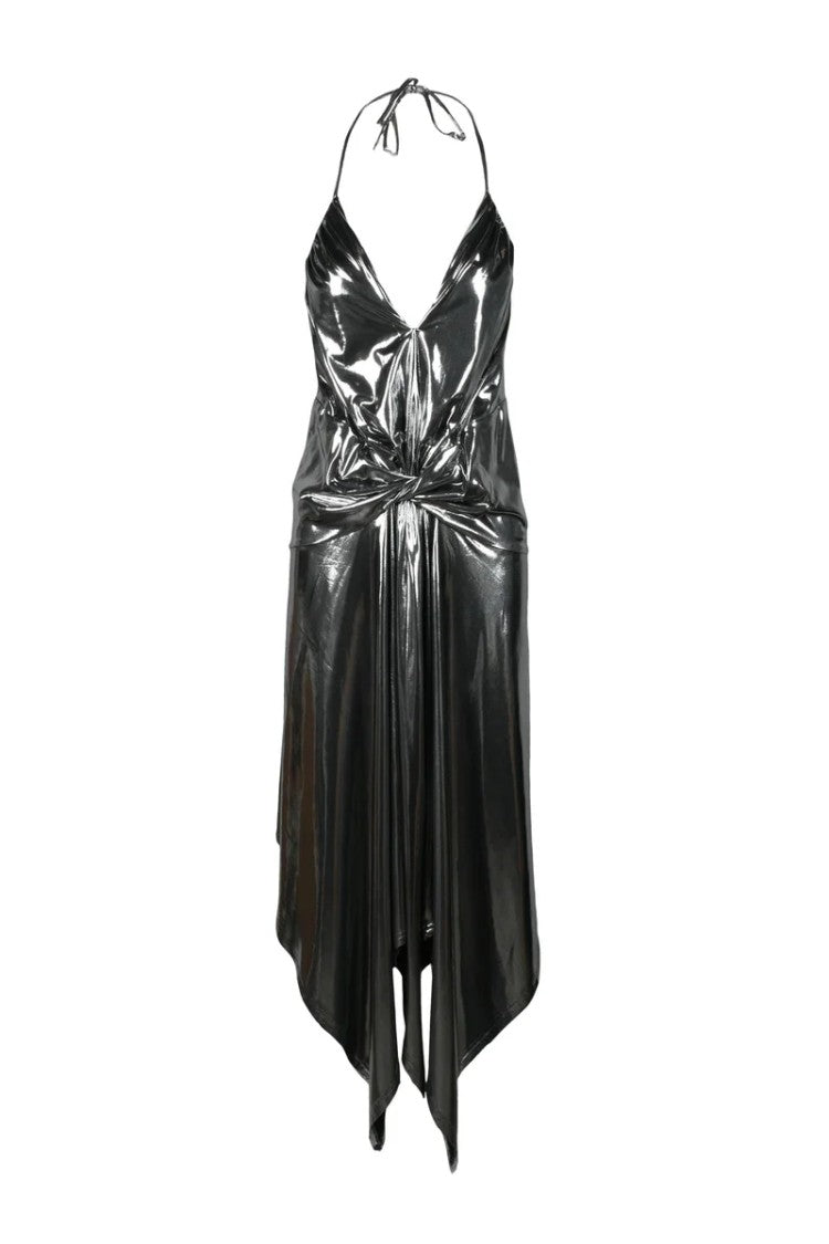 Alexandre Vauthier Long Dress Polyester Elastane - Silver
