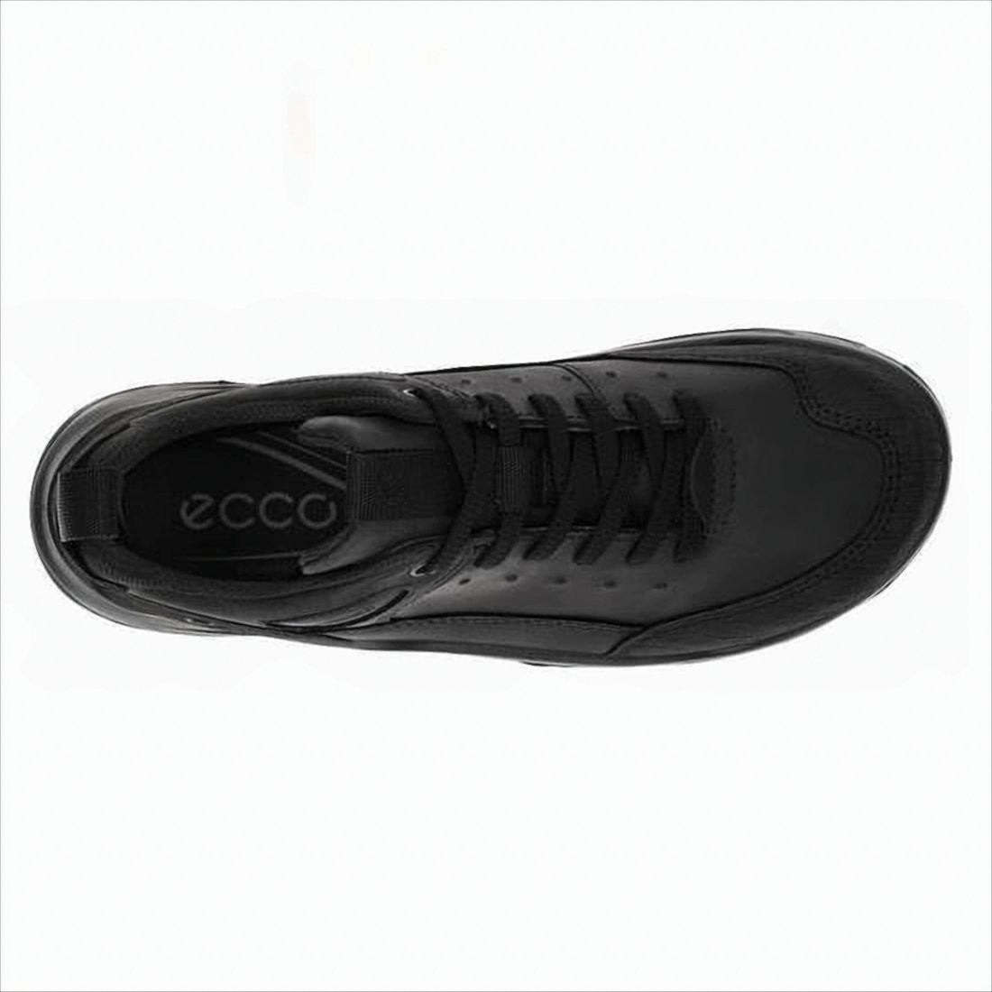 Ecco Rugged Low-Top Sneakers With Smooth Leather Upper