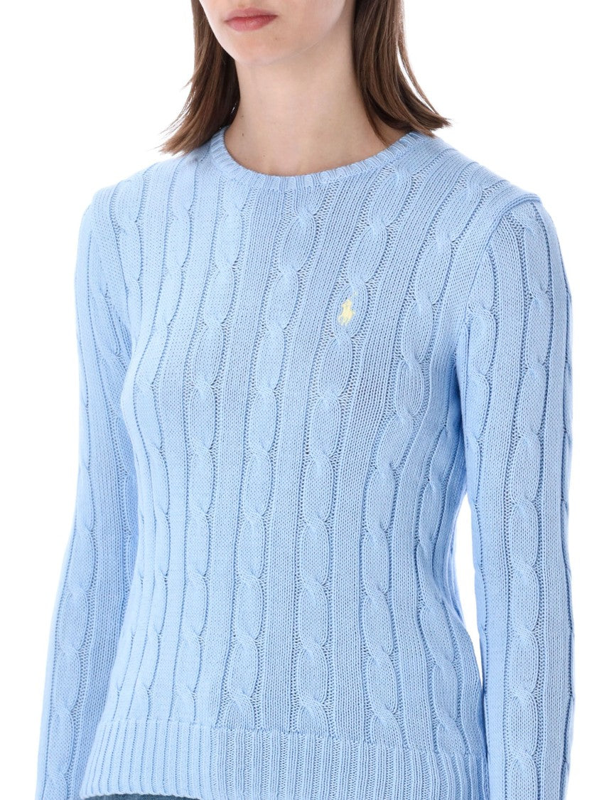 Polo Ralph Lauren Julianna Slim Fit Cable Knit Sweater