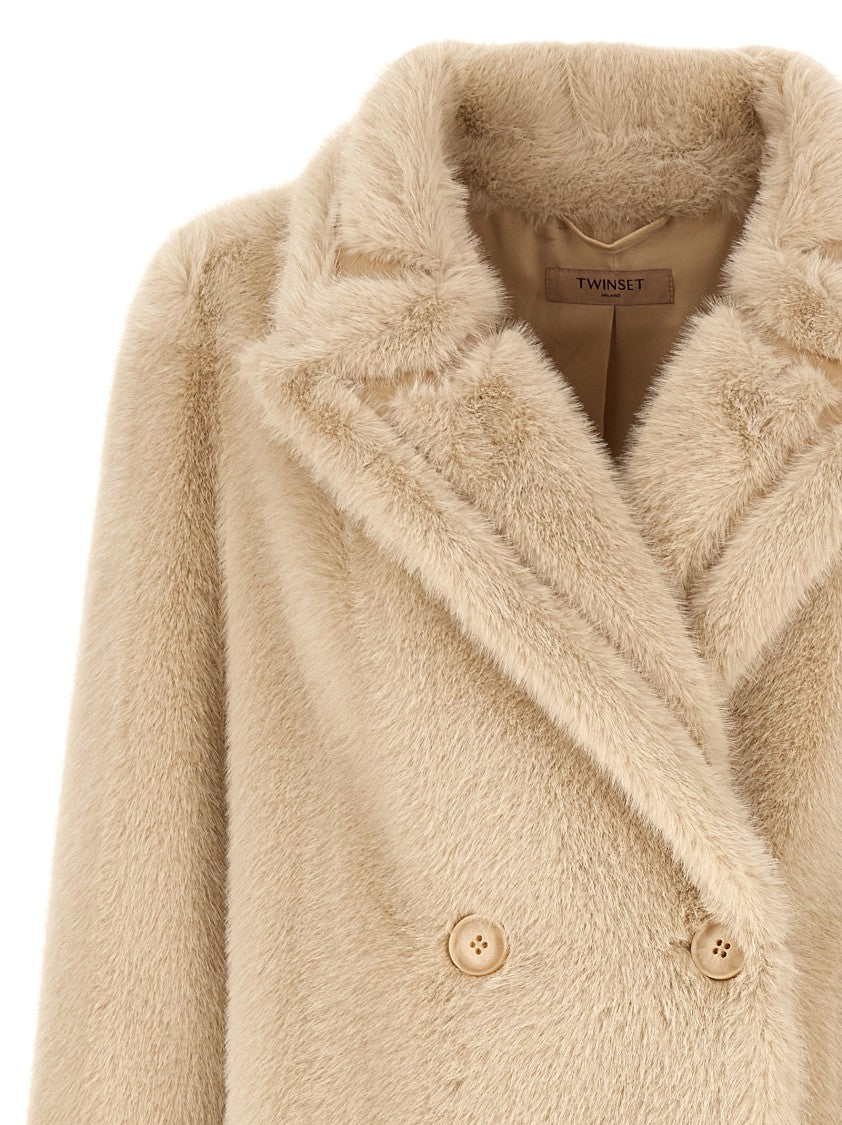 Twin-Set Double-Breasted Coat