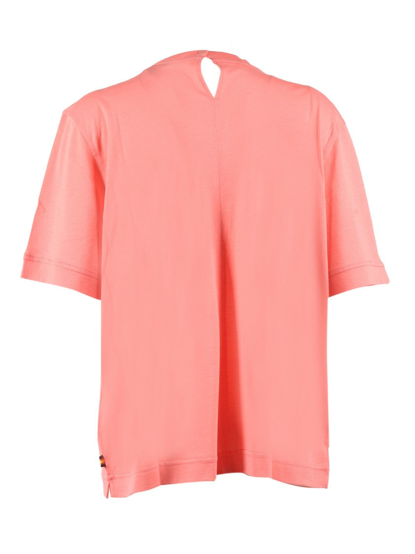 K-Way Gabillou Cotton Silk Keyhole T-Shirt