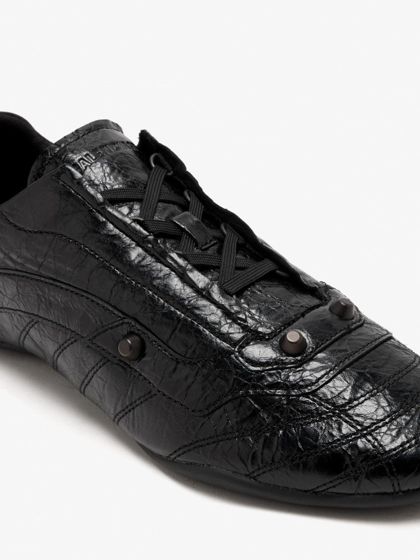 Balenciaga City Black Leather Sneakers