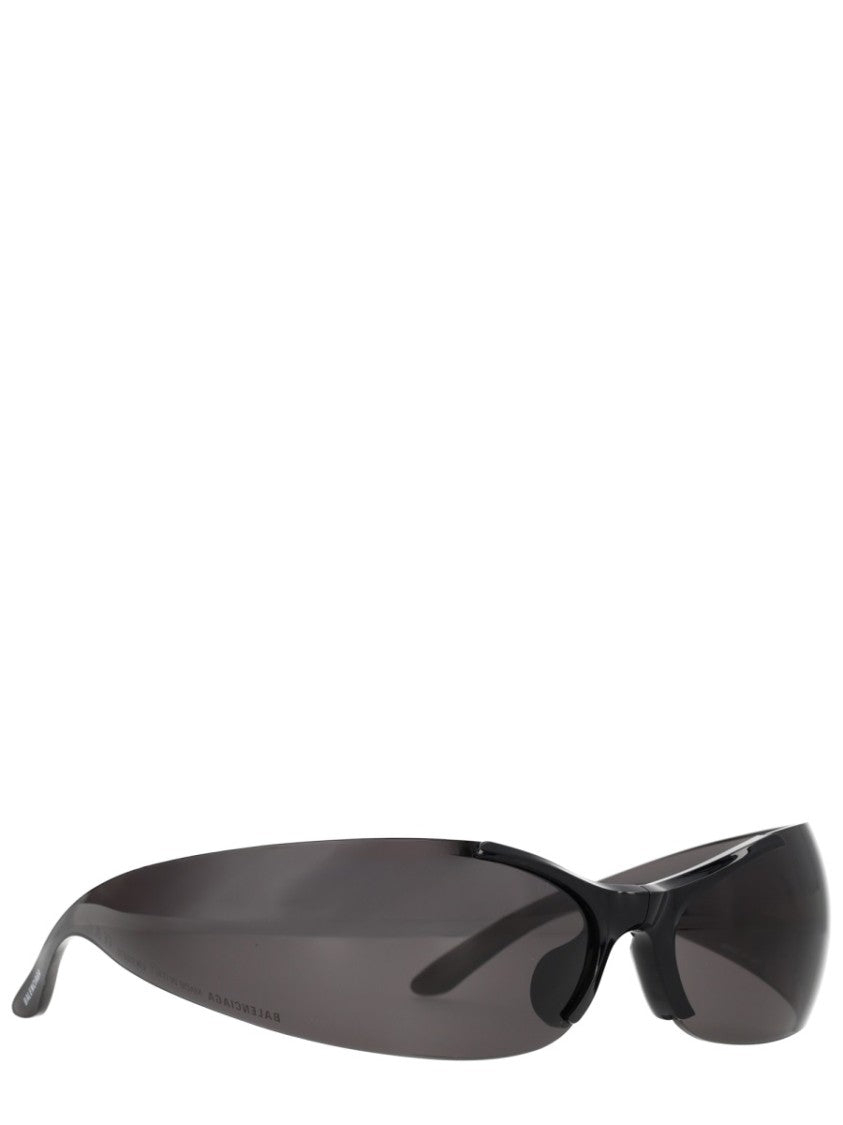 Balenciaga Afterhour Oval Dark Tinted Sunglasses