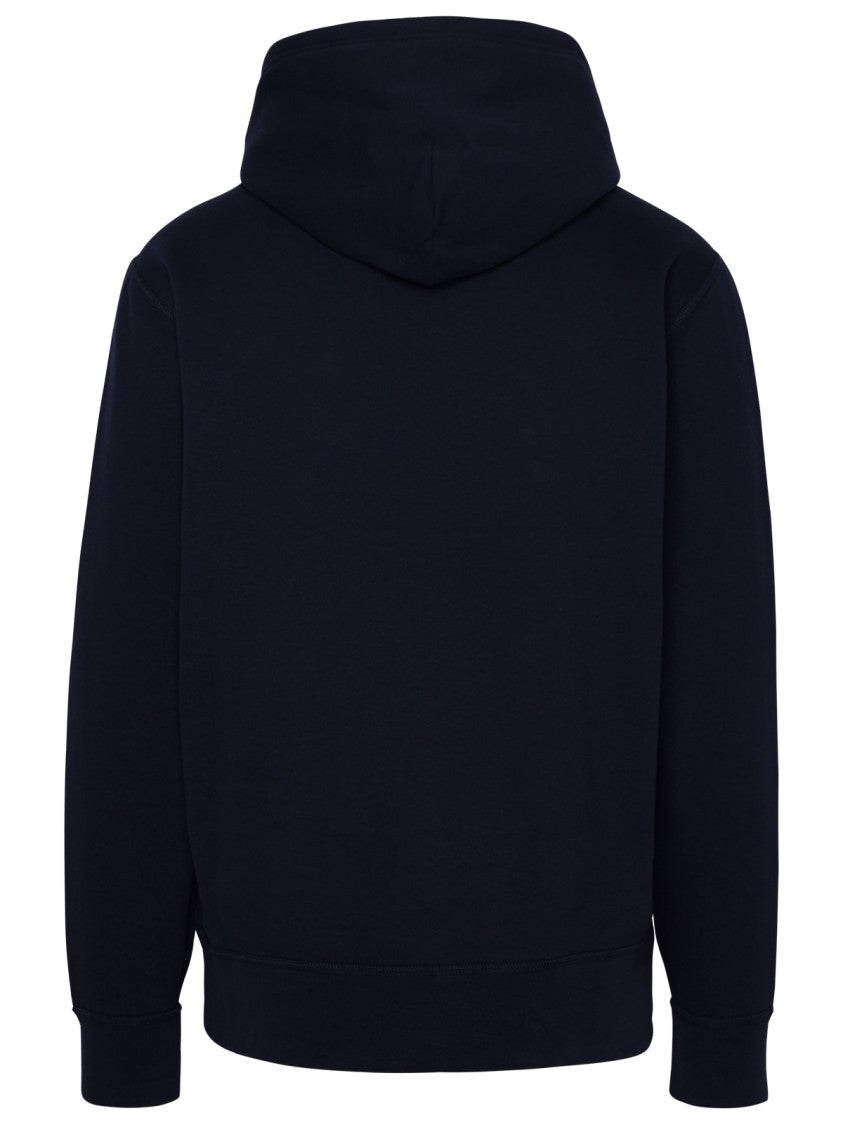 Polo Ralph Lauren Blue Cotton Blend Hoodie