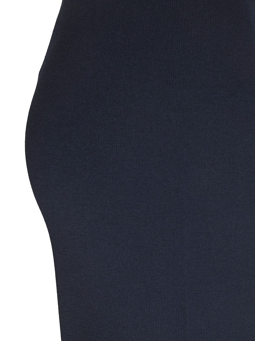 Alpha Studio Viscose Blend High Waist Cropped Pants