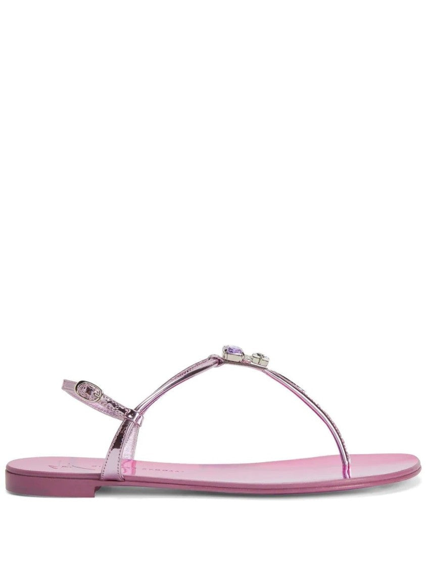 Giuseppe Zanotti Nuvo Rock Flat Sandal