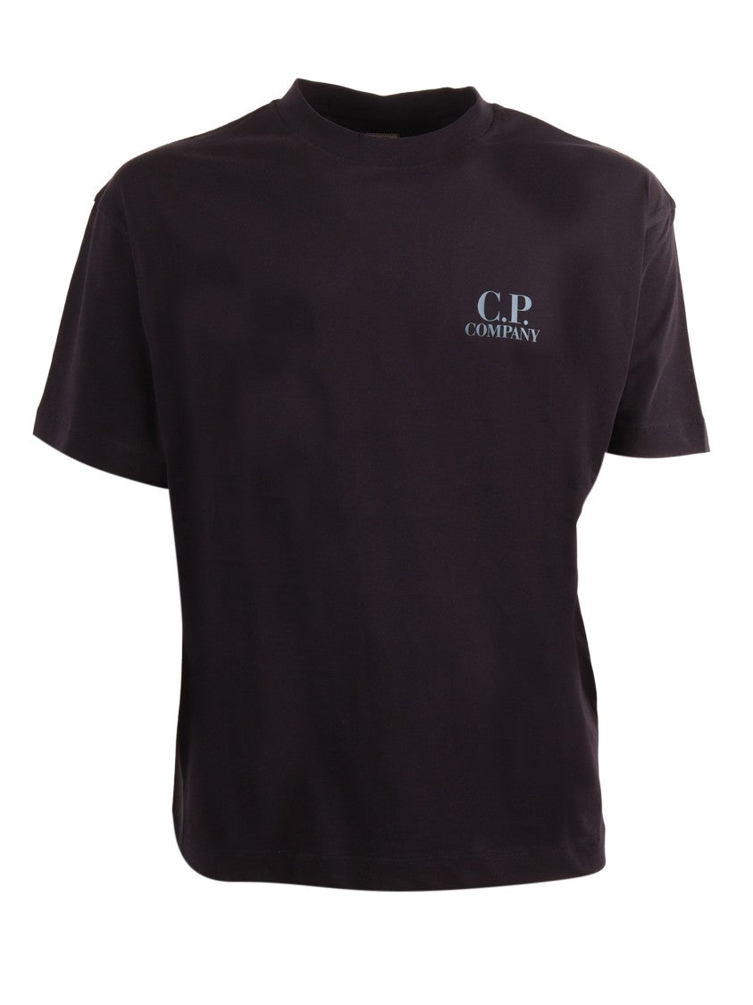 C.P. Company Classic Bold Logo Crew Neck T-Shirt