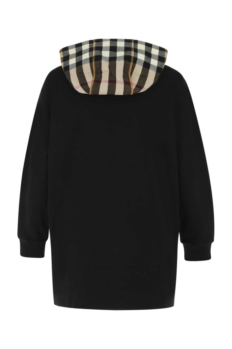 Burberry Black Cotton Sweatshirt