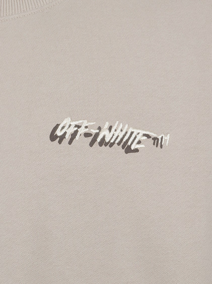 Off-White Relaxed-Fit Cotton Sweatshirt