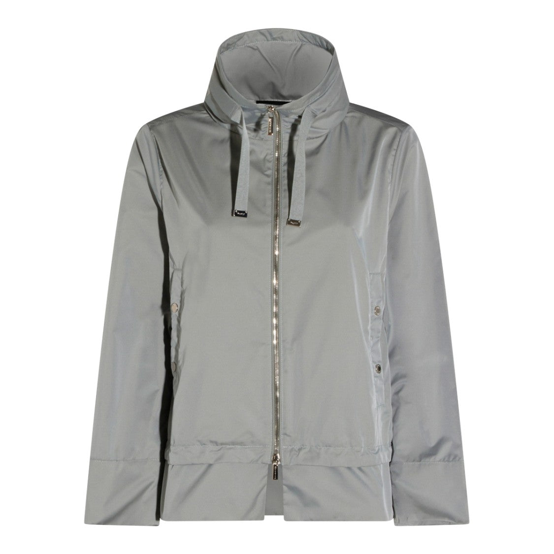 Moorer Grey Zip Casual Jacket
