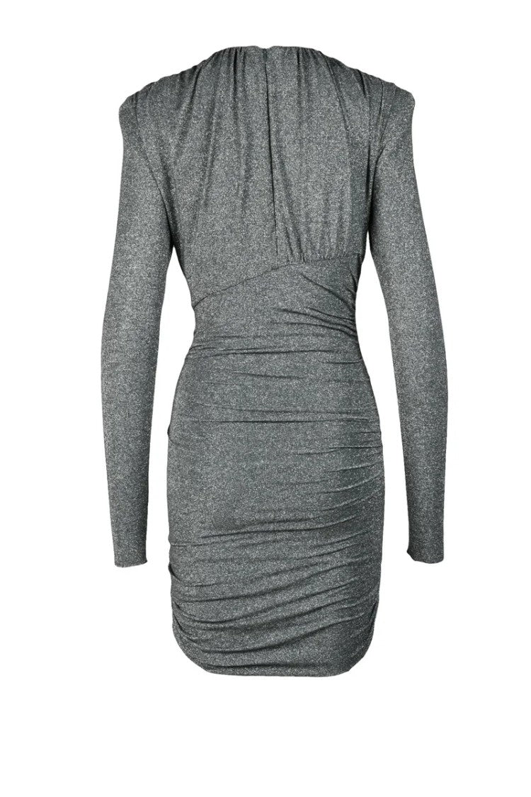 Alexandre Vauthier Short Fitted Dress - Grey