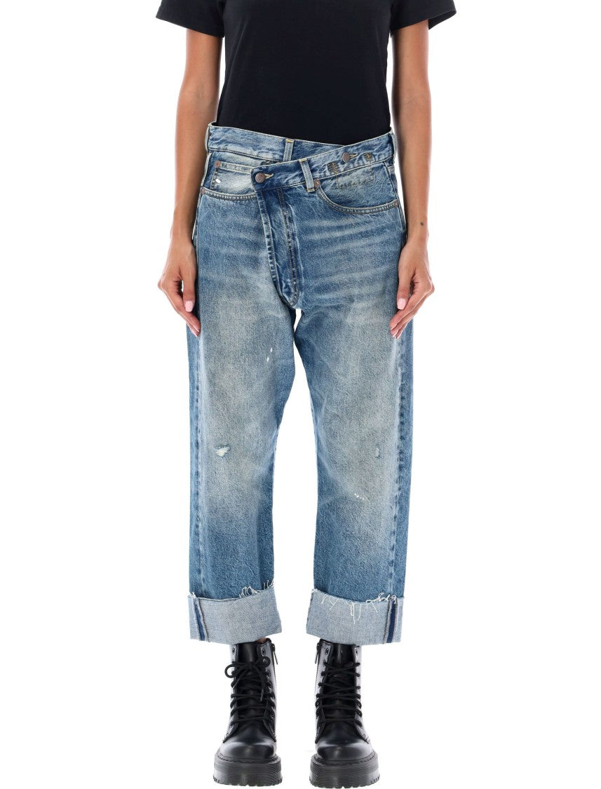 R13 Crossover Jasper Blue Jeans