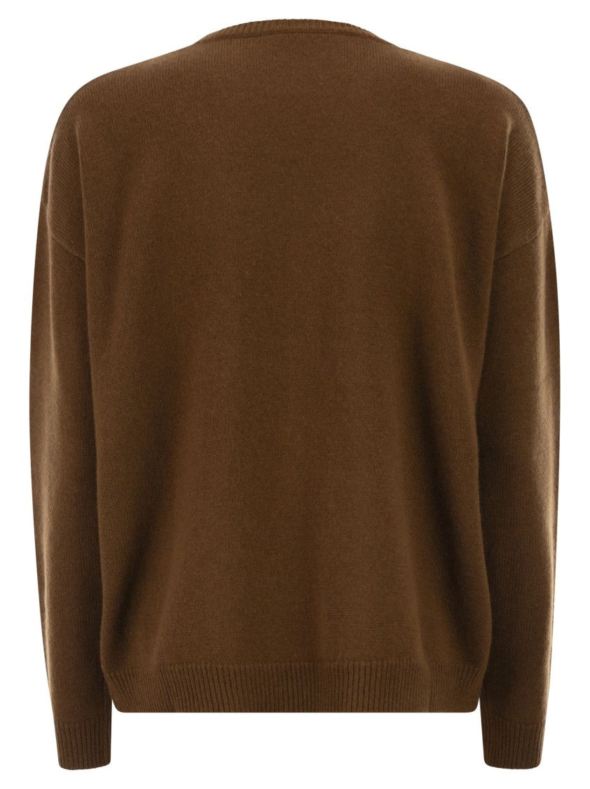 Max Mara Mxmterra - Oversized Wool And Cashmere Jumper