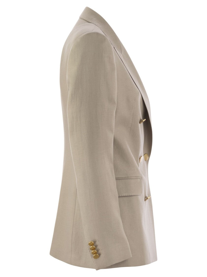 Tagliatore Paris - Linen Double-Breasted Blazer