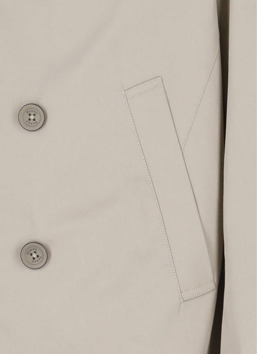 Herno Beige Cotton Trench