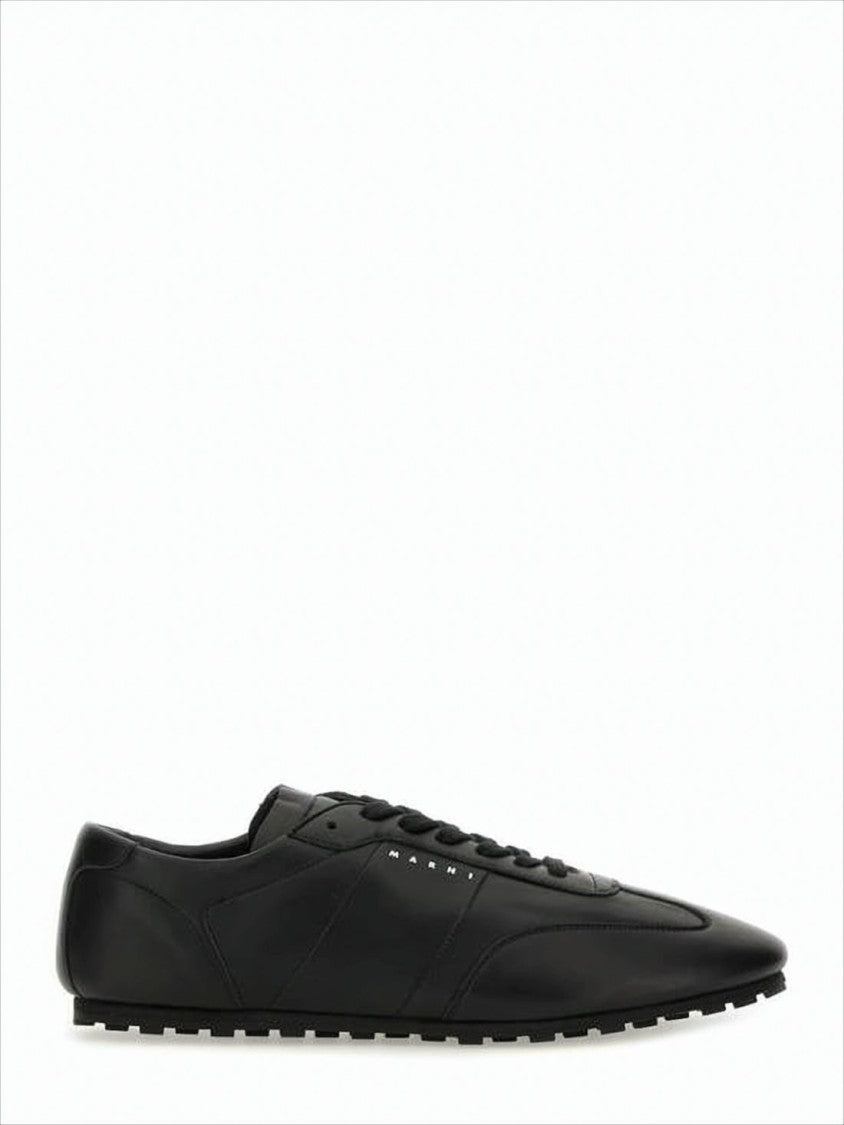 Marni Low-Profile Nappa Leather Sneakers