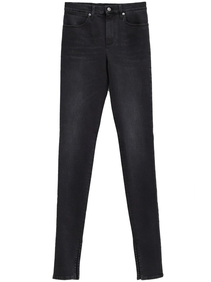 Gucci Black Skinny Denim Fading Jeans