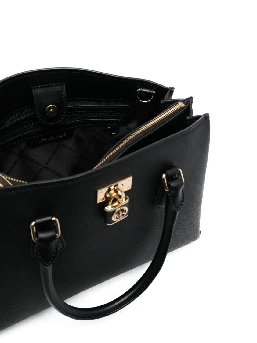 Michael Kors Merino Ribed Butn Sweater