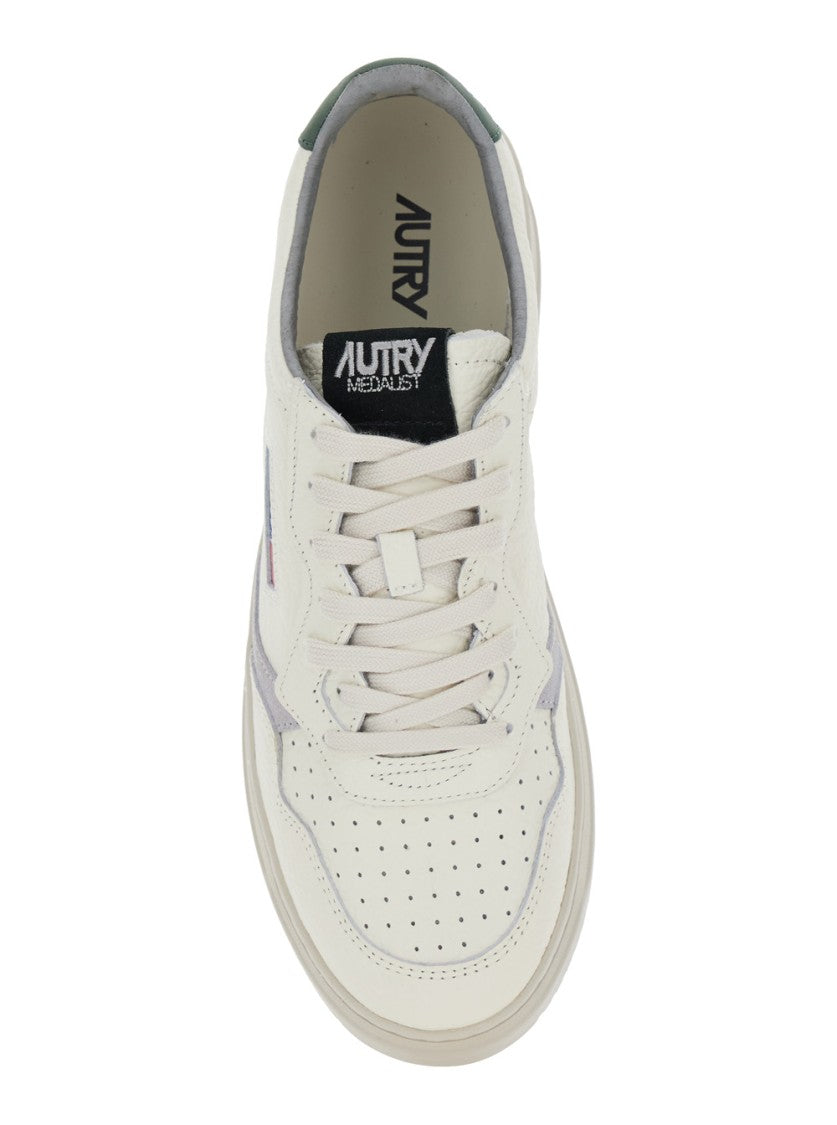 Autry Medalist' White Low Top Sneakers