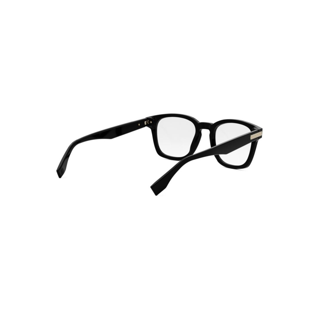 Fendi Fe50097i Bold Rectangular Acetate Frame Eyeglasses