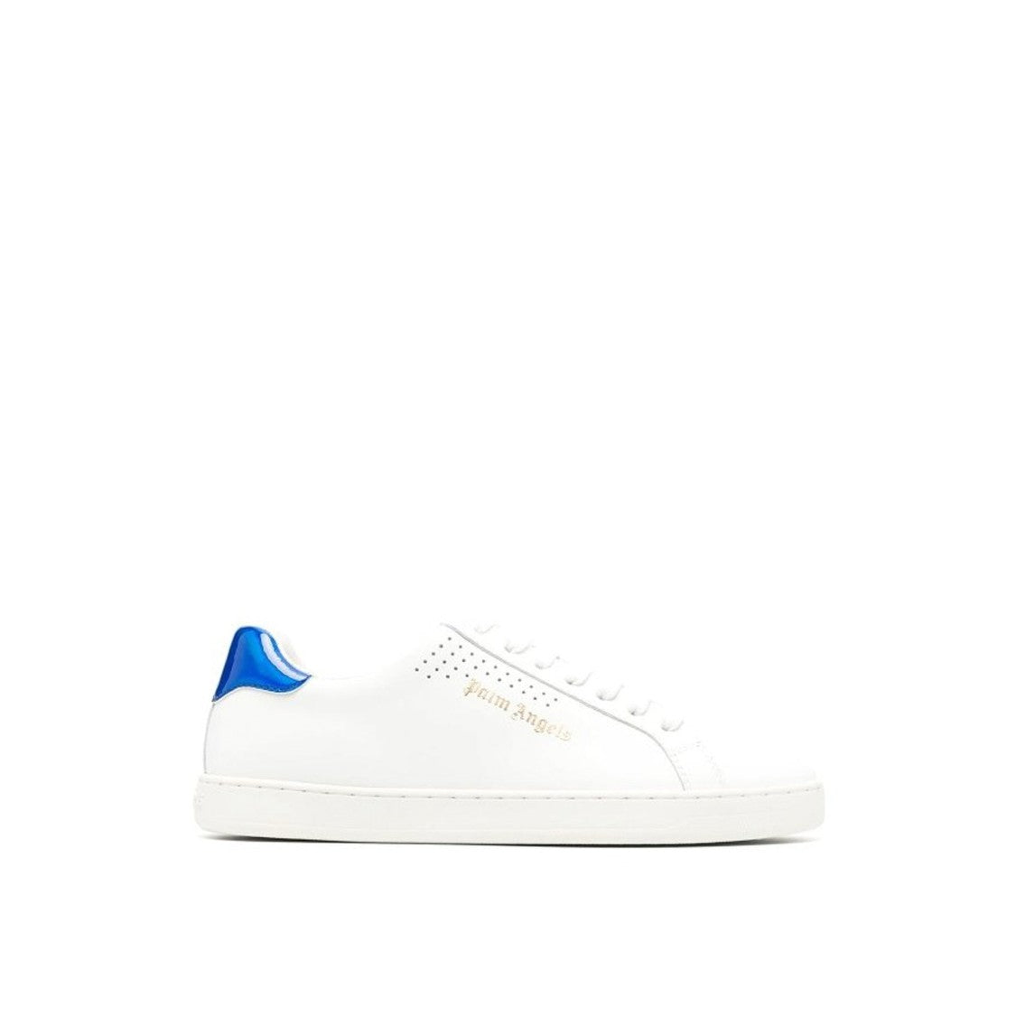 Palm Angels Classic White Calf Leather Sneakers