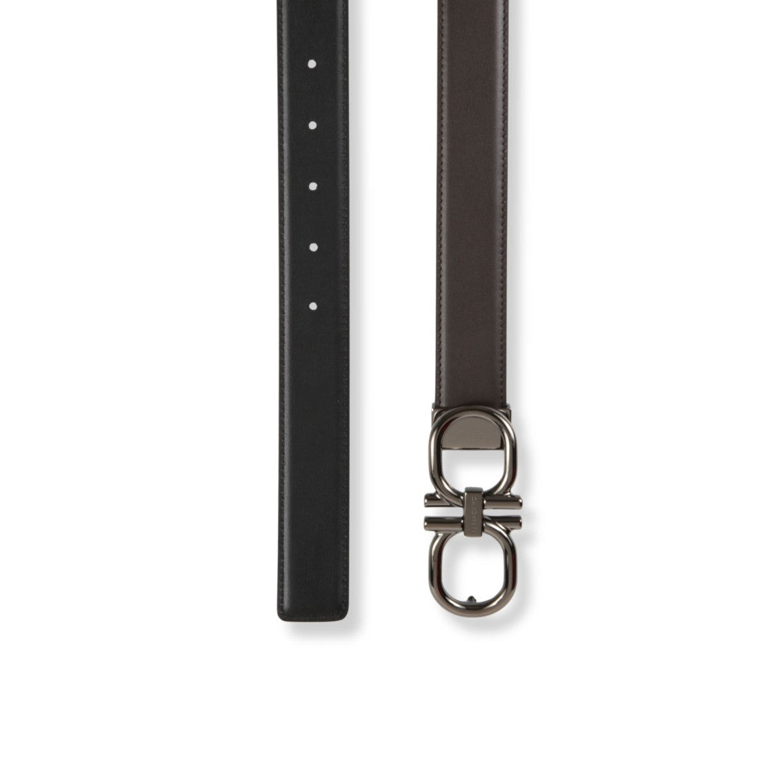 Ferragamo Double Adjustable Belt With Minimalist Design