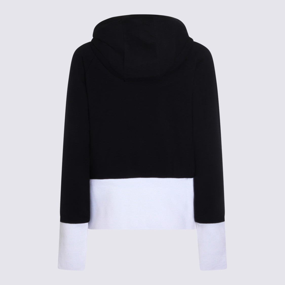 Thom Browne Navy Cotton Zip Hoodie