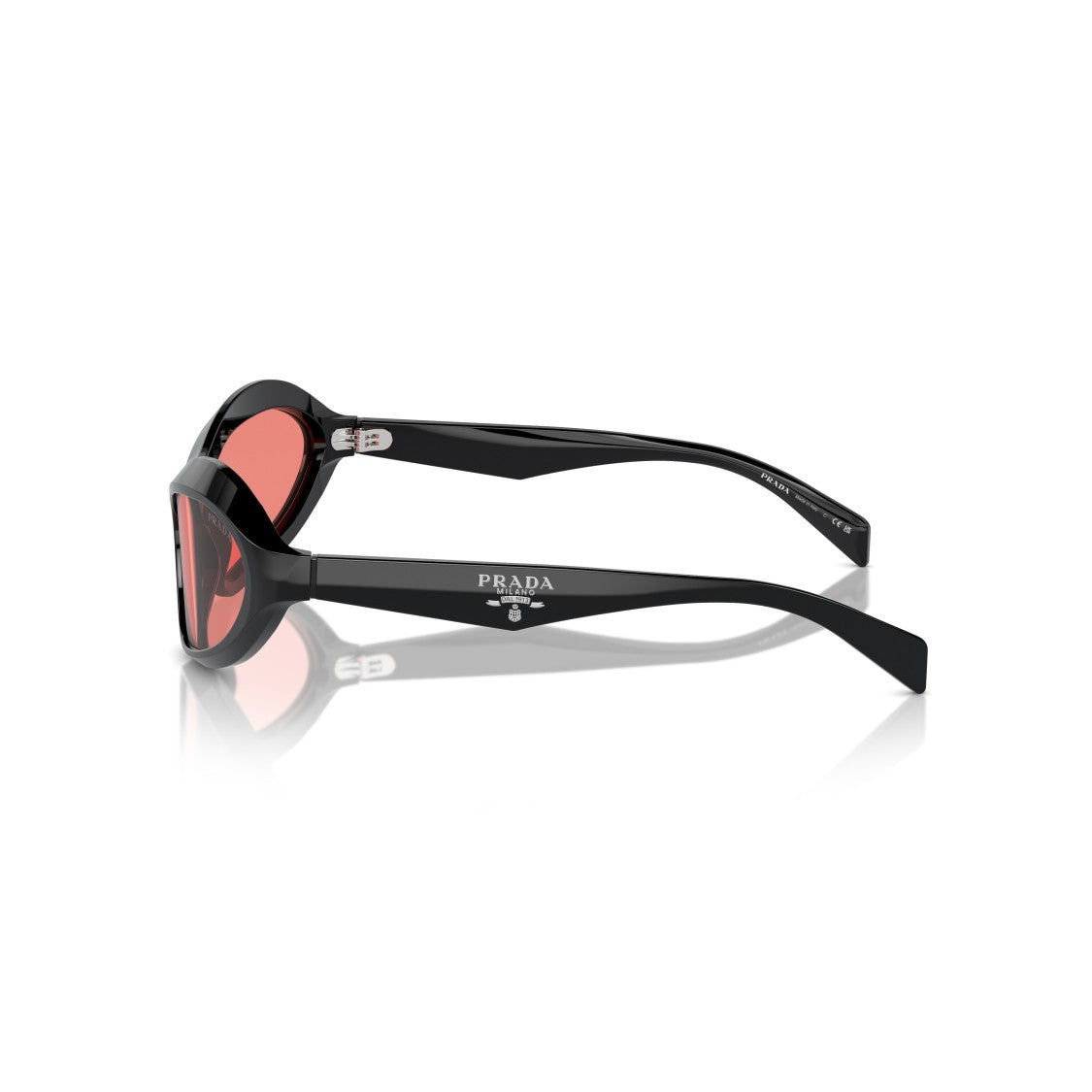 Prada 0Pr A20s Elongated Oval Frame Sunglasses