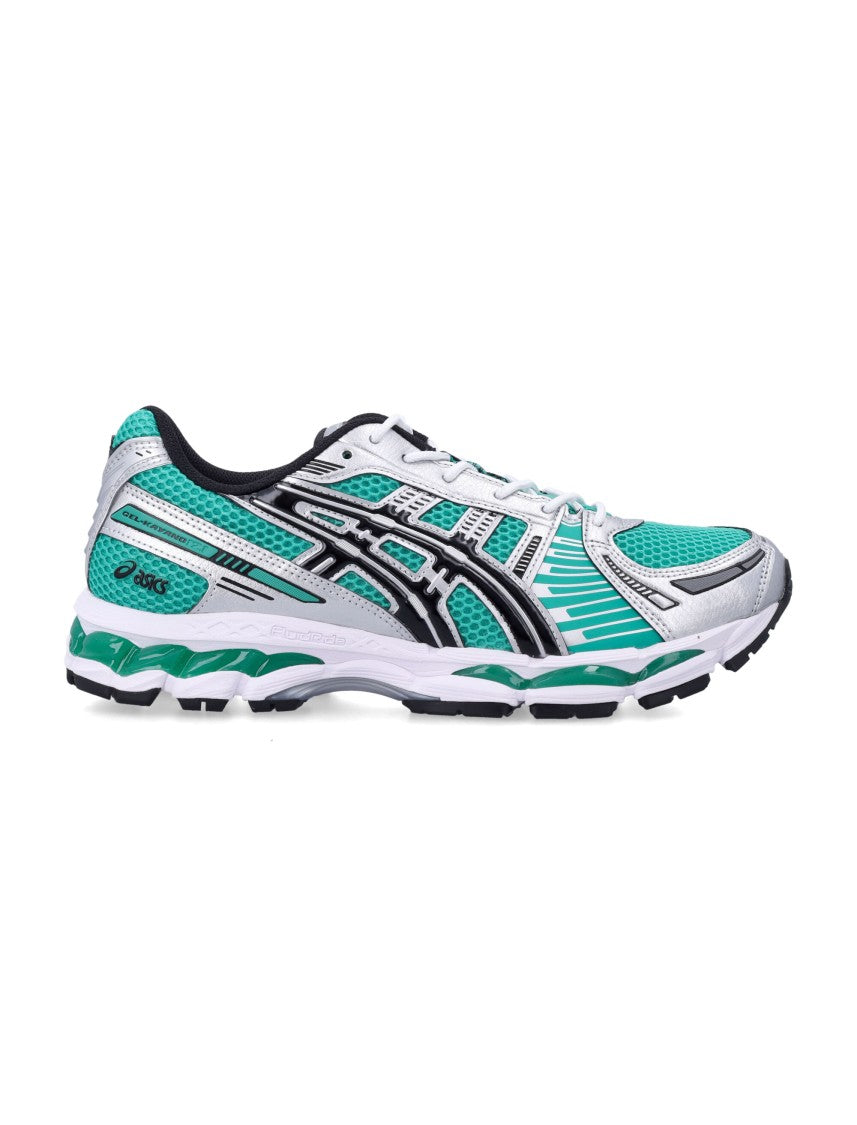 Asics Gothic-Inspired Green Gel-Kayano 12.1 Mesh Sneakers