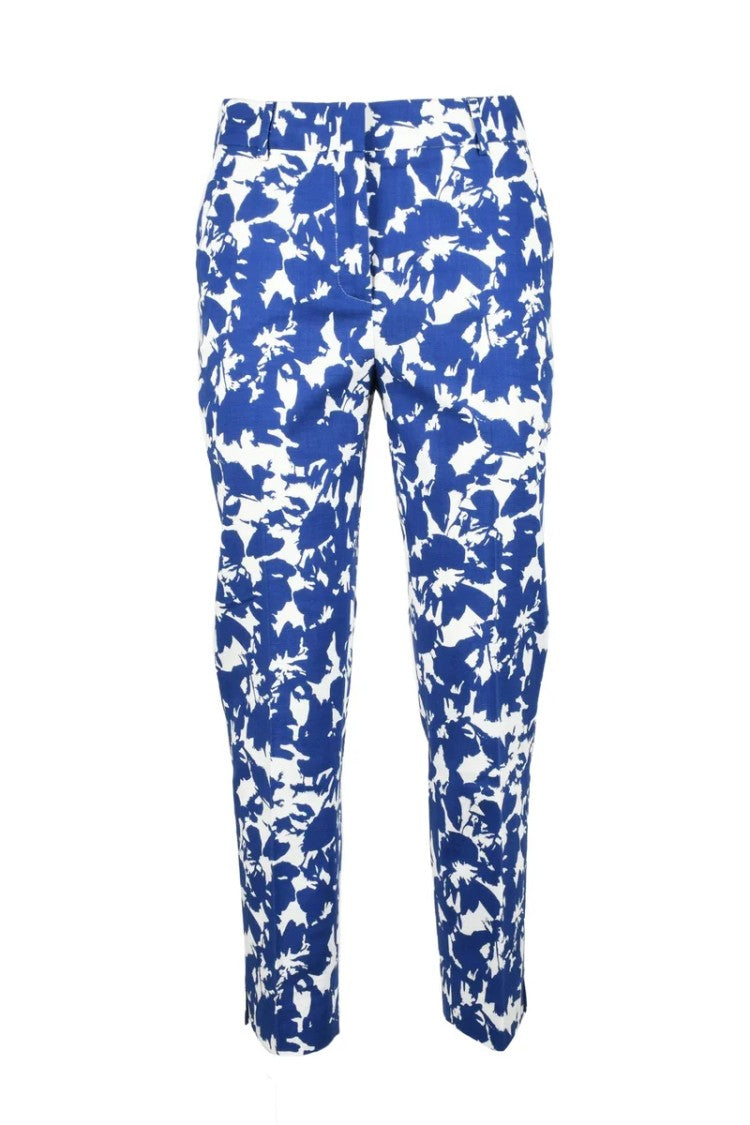 Ago E Filo Ago E Filo Women's Blue/White Trousers