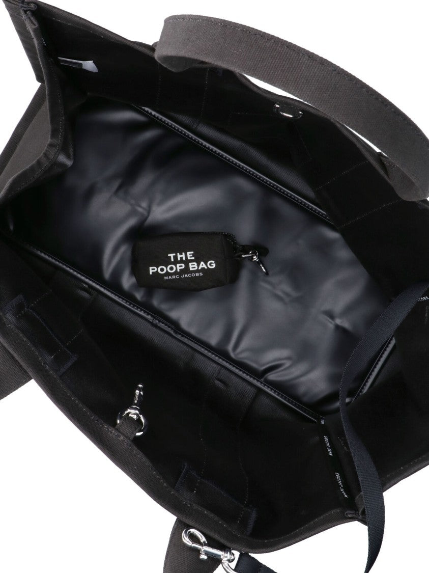 Marc Jacobs Black The Doggy Bag Graphic Tote