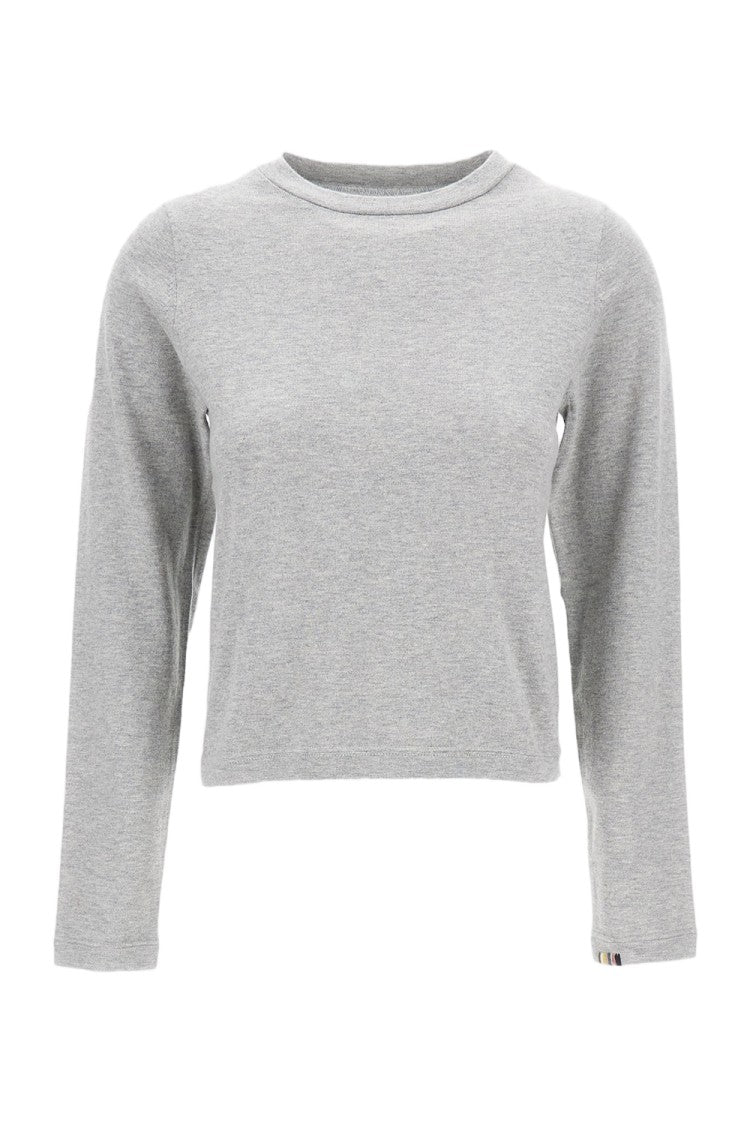 Extreme Cashmere Slightly Cropped Cashmere Blend Sweater
