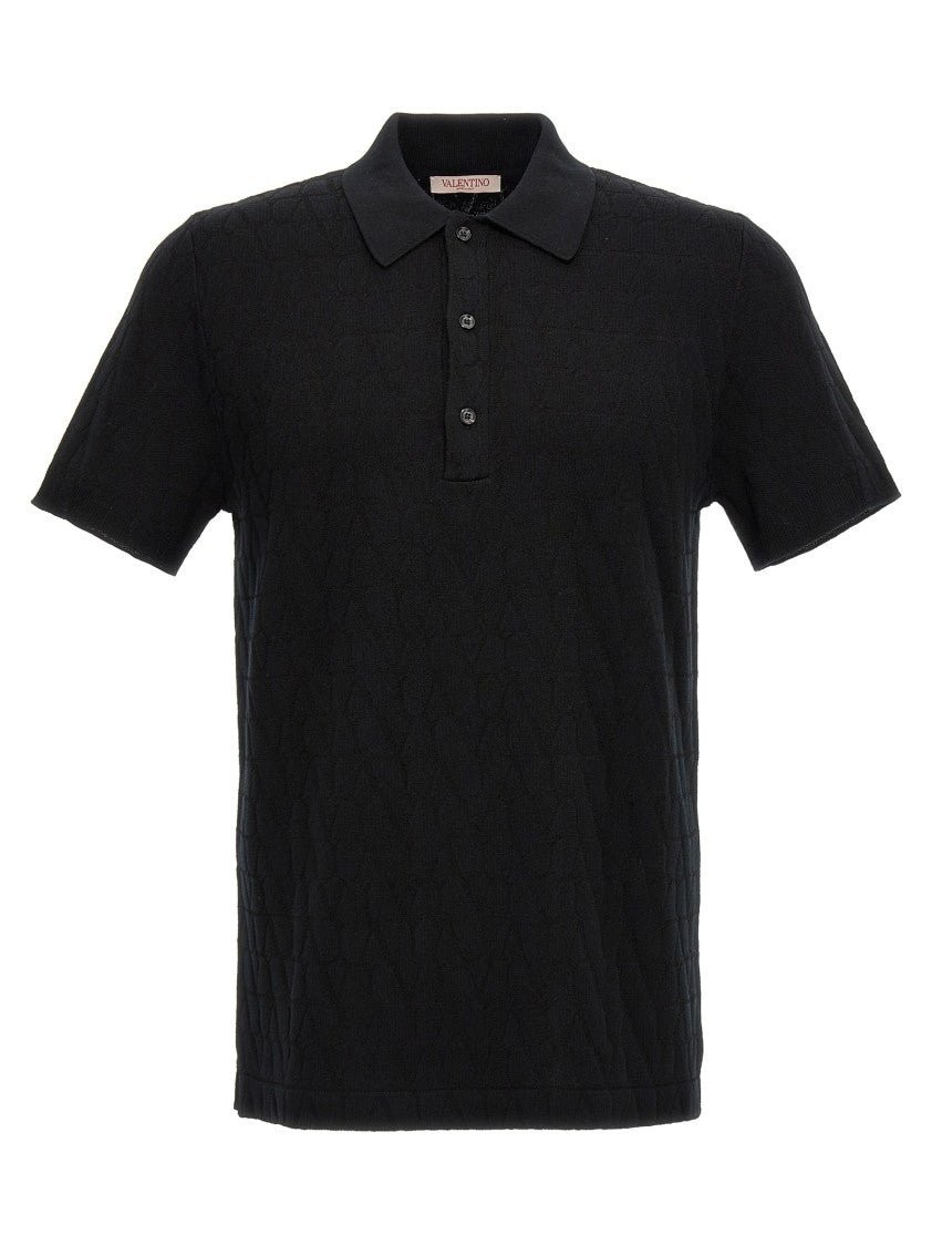Valentino Garavani Toile Iconographe' Polo Shirt