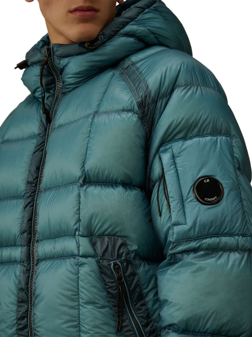 C.P. Company Quilted Medium-Length Puffer Jacket With Hood
