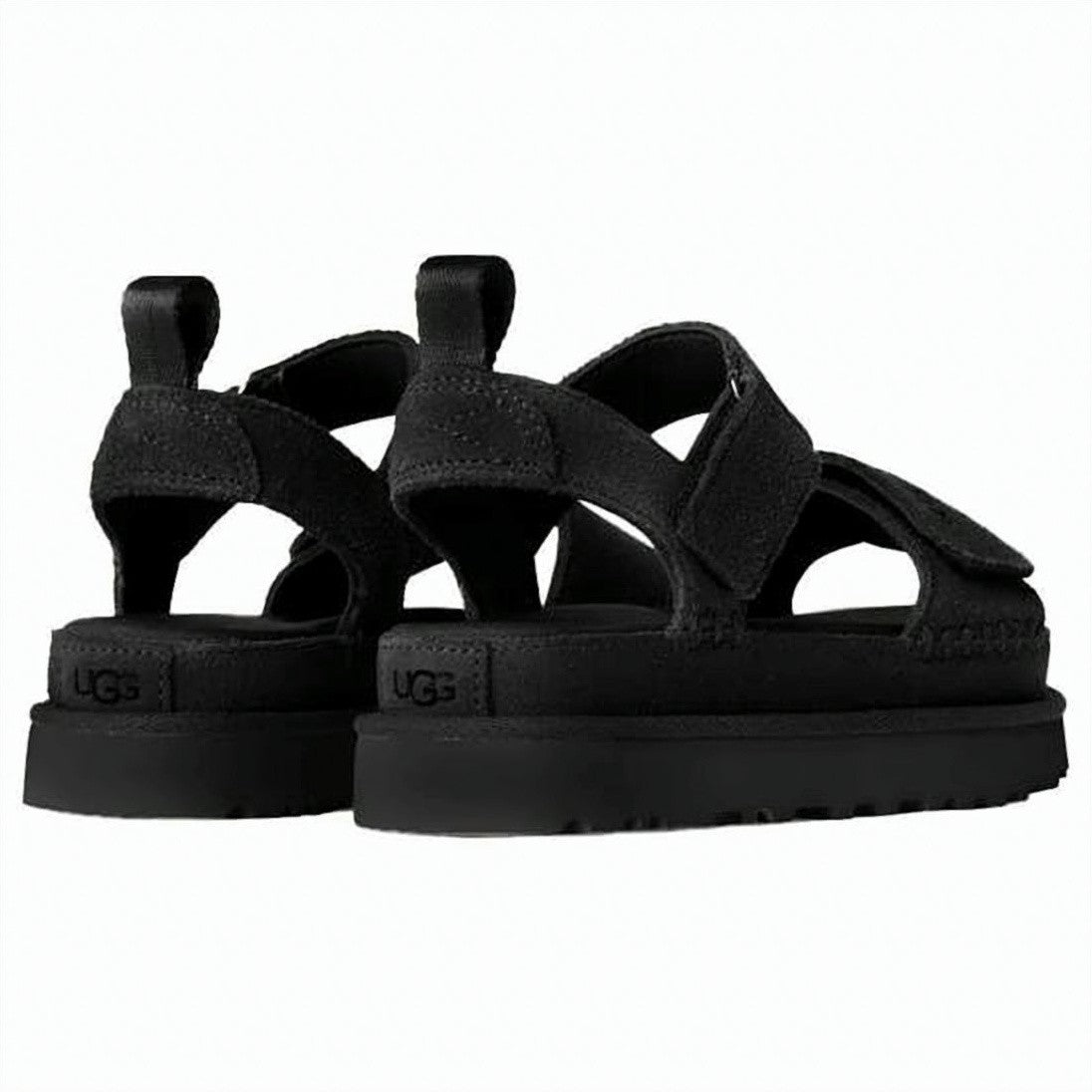 Ugg Soft Suede Sandals With Adjustable Straps