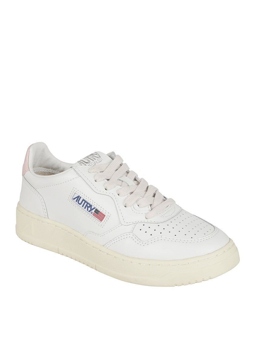 Autry Medalist Low-Top Sneakers With Perforated Detailing And Padded Tongue