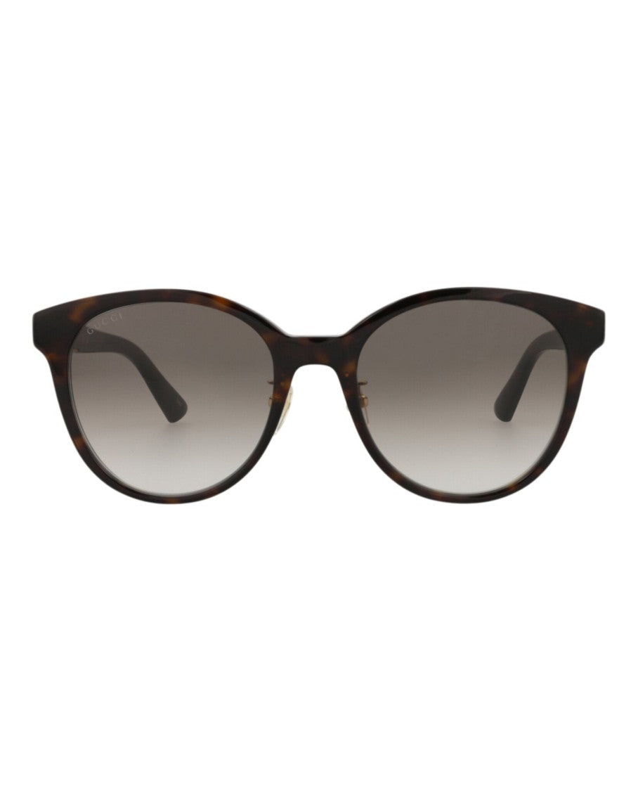 Gucci Round-Frame Acetate Sunglasses