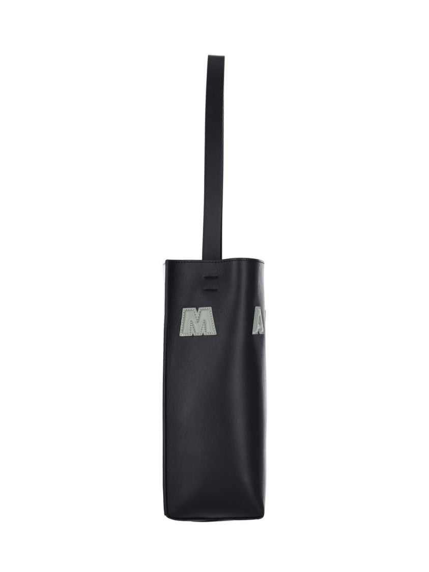 Marni Structured Black Bag With Minimalist Design