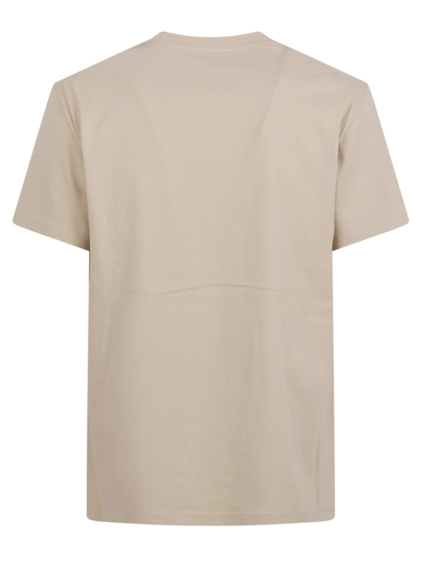 Givenchy Cotton Jersey T-Shirt With Gros-Grain Logo Detail
