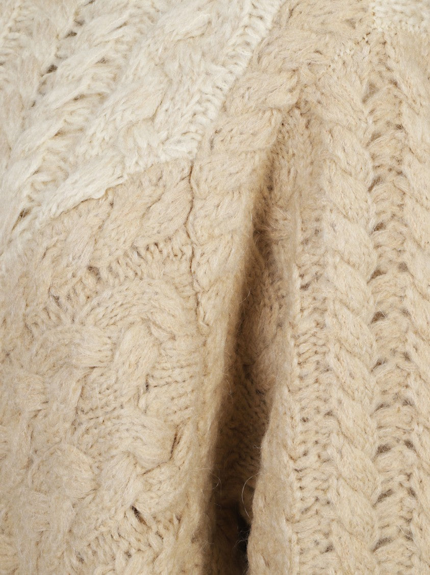 Isabel Marant Étoile Hem Patchwork Knit Sweater